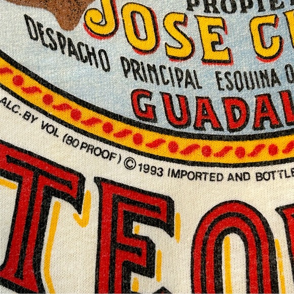 1993 Jose Cuervo Tequila Tee Shirt JD Gates Glen Cove Vintage Large - Picture 5 of 9